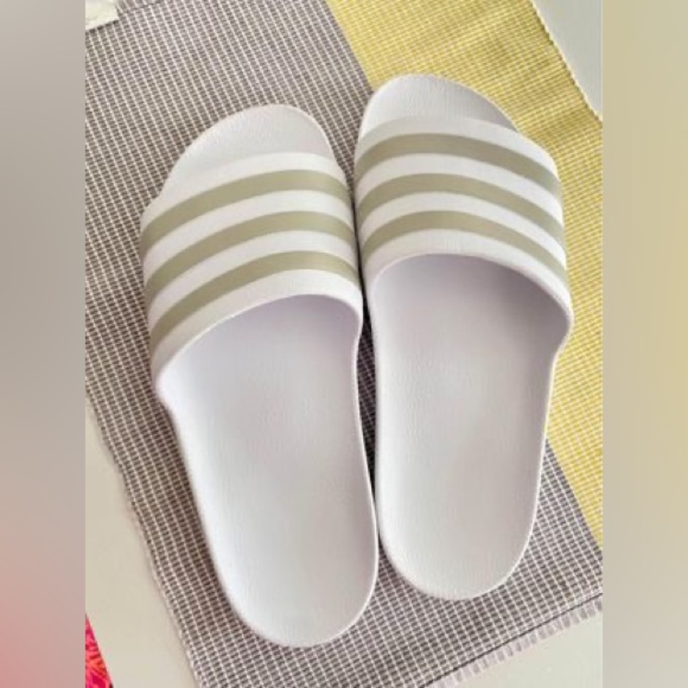 New Adidas slides size 8.5